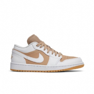 Ανδρικά Παπούτσια Air Jordan 1 Low Άσπρο Καστανός