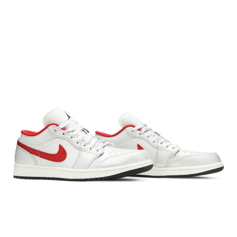 Ανδρικά Παπούτσια Air Jordan 1 Low Άσπρο Κόκκινος
