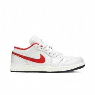 Ανδρικά Παπούτσια Air Jordan 1 Low Άσπρο Κόκκινος