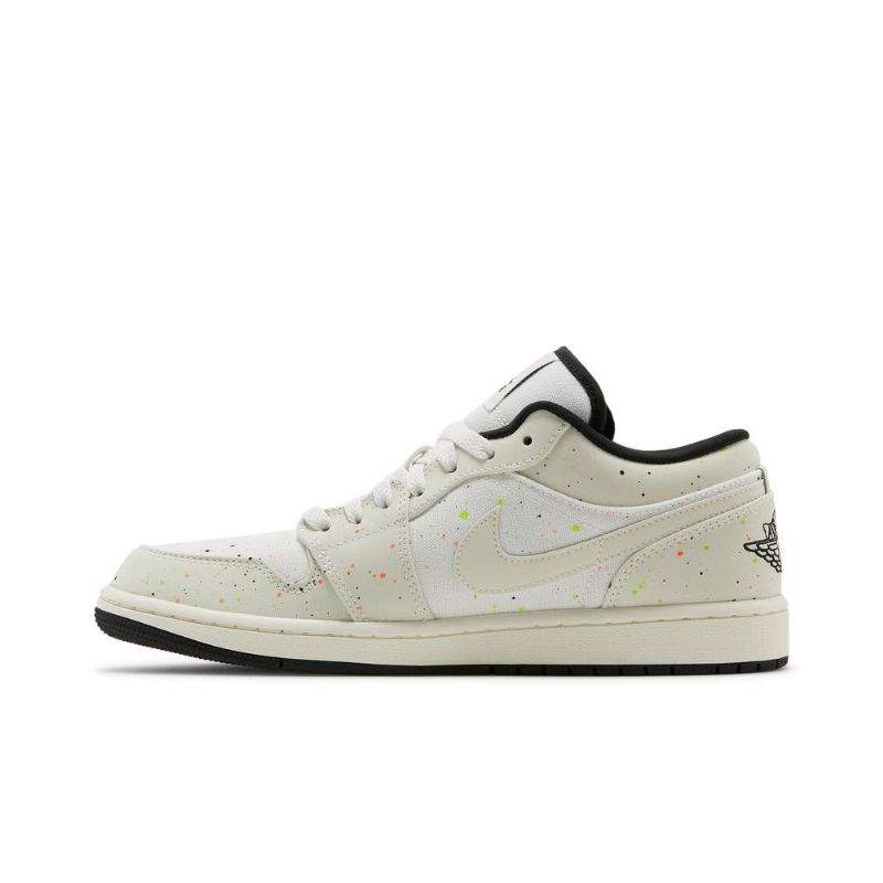 Ανδρικά Παπούτσια Air Jordan 1 Low Άσπρο Μαύρος