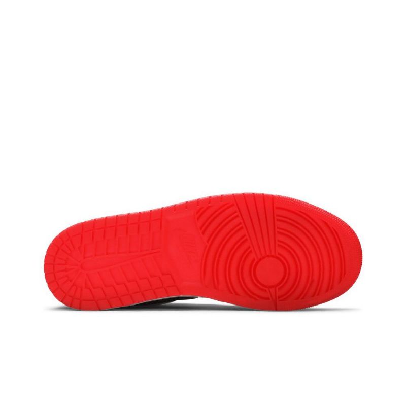 Ανδρικά Παπούτσια Air Jordan 1 Low Άσπρο Μαύρος Κόκκινος
