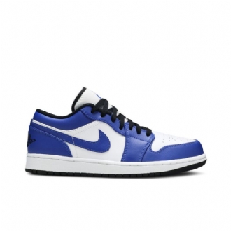 Ανδρικά Παπούτσια Air Jordan 1 Low Άσπρο Μπλε Μαύρος