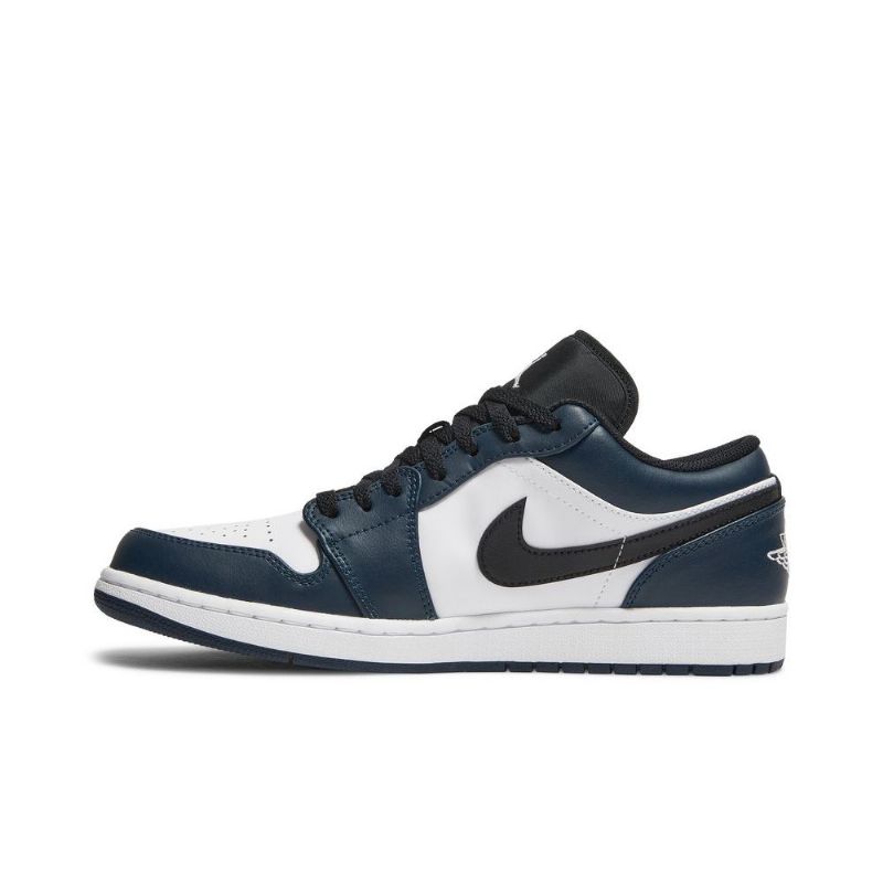 Ανδρικά Παπούτσια Air Jordan 1 Low Άσπρο Μπλε Μαύρος