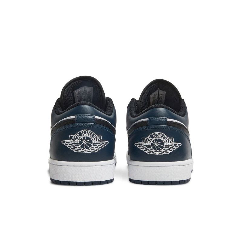Ανδρικά Παπούτσια Air Jordan 1 Low Άσπρο Μπλε Μαύρος