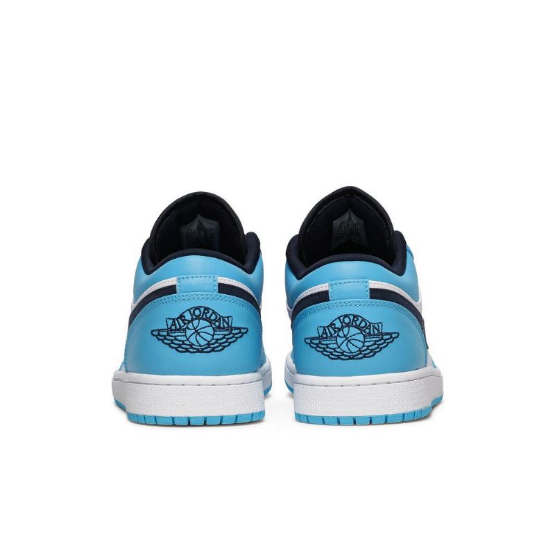 Ανδρικά Παπούτσια Air Jordan 1 Low Άσπρο Μπλε Μαύρος