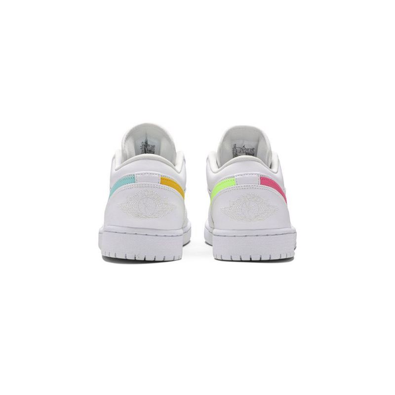 Ανδρικά Παπούτσια Air Jordan 1 Low Άσπρο Πολύχρωμα