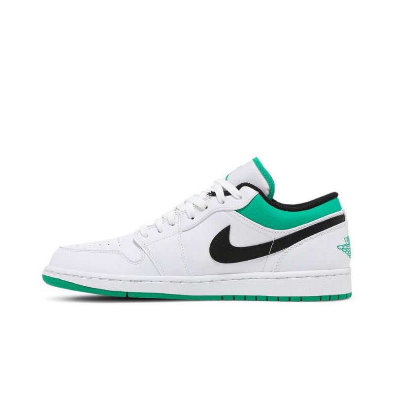 Ανδρικά Παπούτσια Air Jordan 1 Low Άσπρο Πράσινος Μαύρος