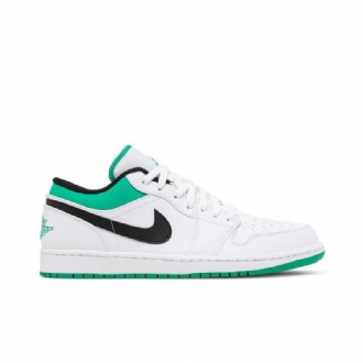 Ανδρικά Παπούτσια Air Jordan 1 Low Άσπρο Πράσινος Μαύρος