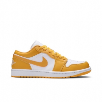 Ανδρικά Παπούτσια Air Jordan 1 Low Άσπρο Χρυσός