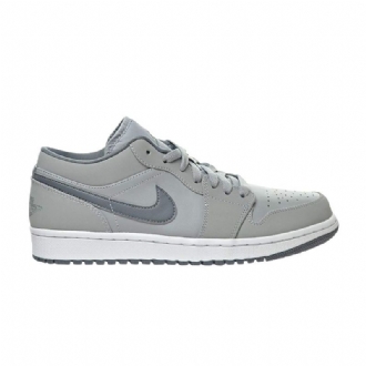 Ανδρικά Παπούτσια Air Jordan 1 Low Γκρί Άσπρο