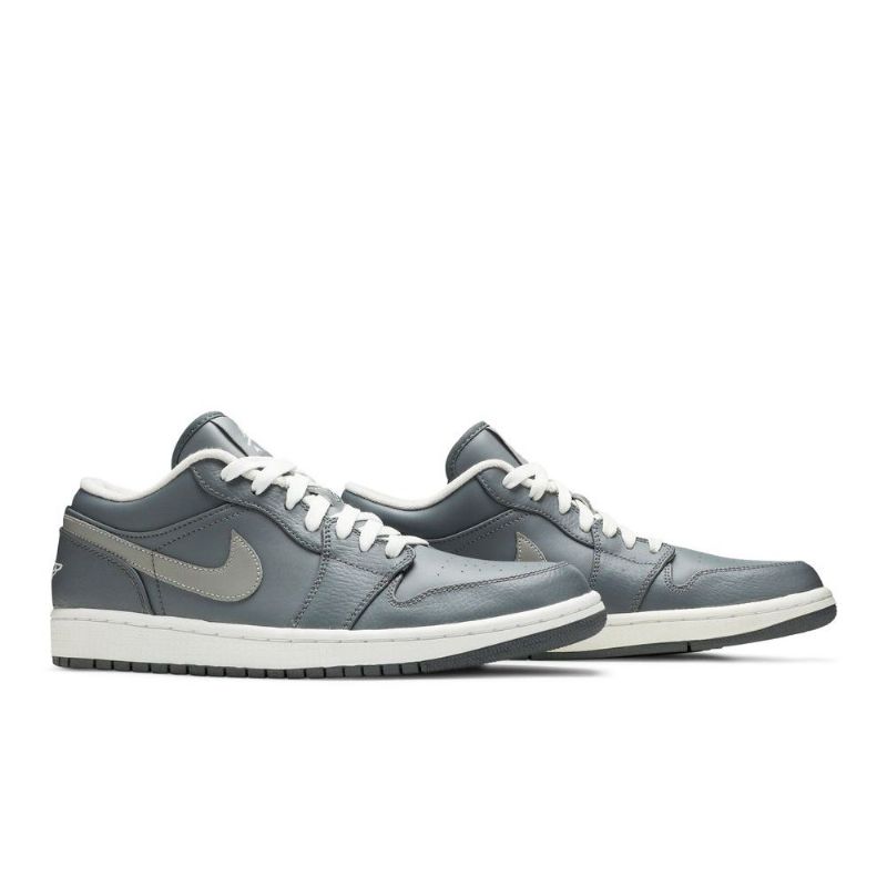 Ανδρικά Παπούτσια Air Jordan 1 Low Γκρί Άσπρο