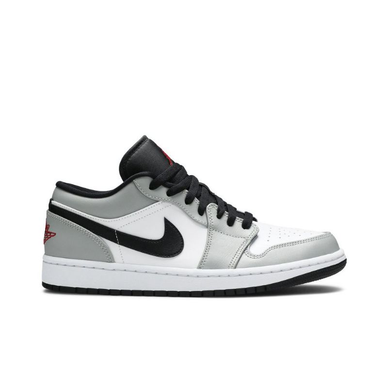 Ανδρικά Παπούτσια Air Jordan 1 Low Γκρί Άσπρο Μαύρος Κόκκινος