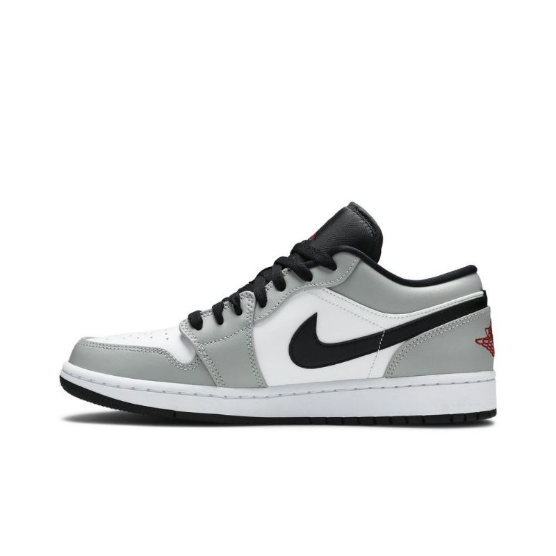 Ανδρικά Παπούτσια Air Jordan 1 Low Γκρί Άσπρο Μαύρος Κόκκινος