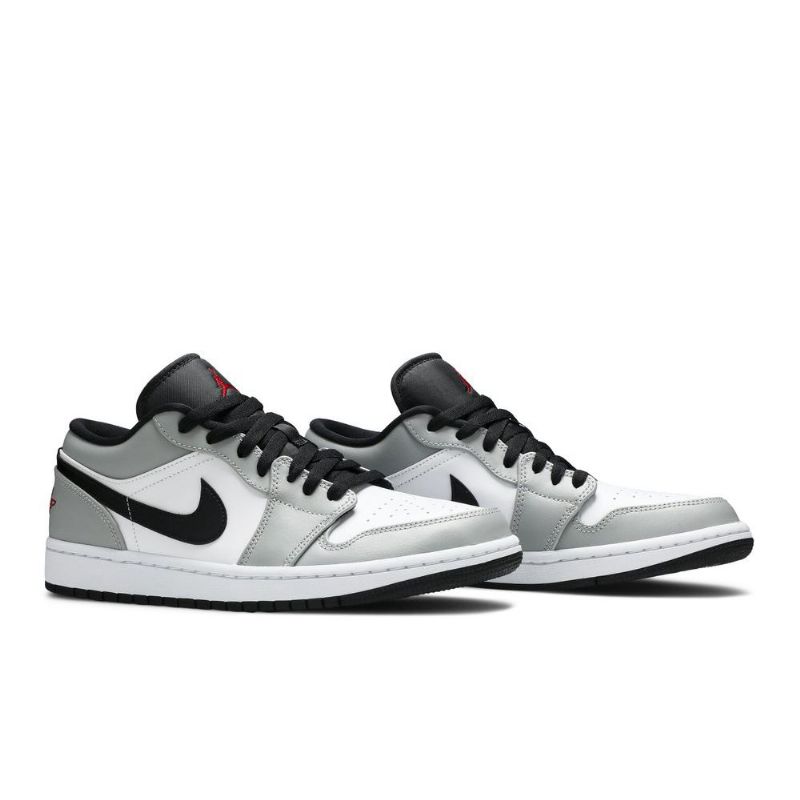Ανδρικά Παπούτσια Air Jordan 1 Low Γκρί Άσπρο Μαύρος Κόκκινος