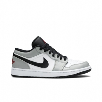 Ανδρικά Παπούτσια Air Jordan 1 Low Γκρί Άσπρο Μαύρος Κόκκινος