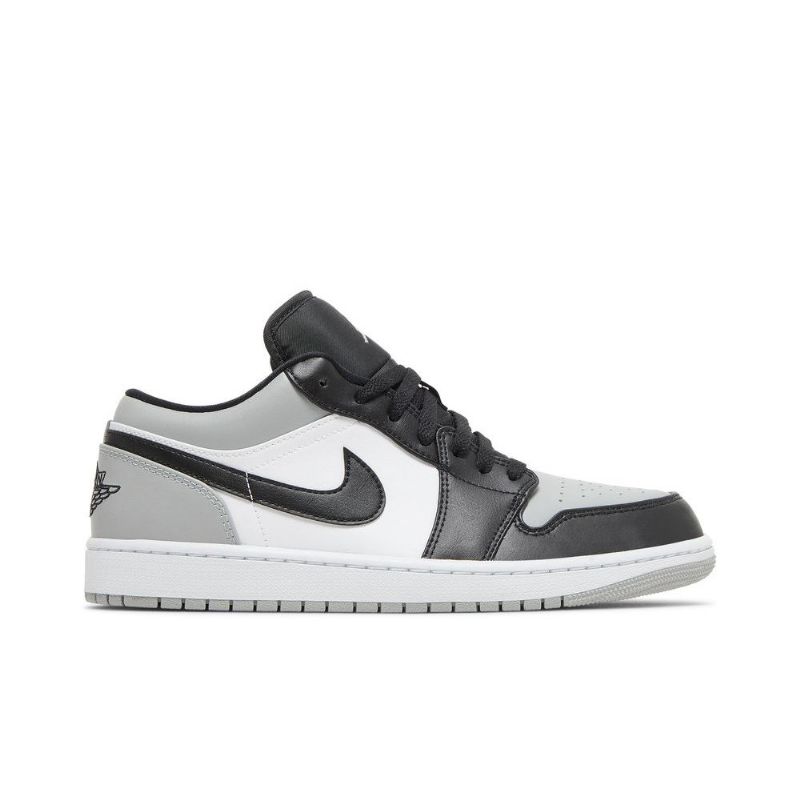 Ανδρικά Παπούτσια Air Jordan 1 Low Γκρί Μαύρος Άσπρο