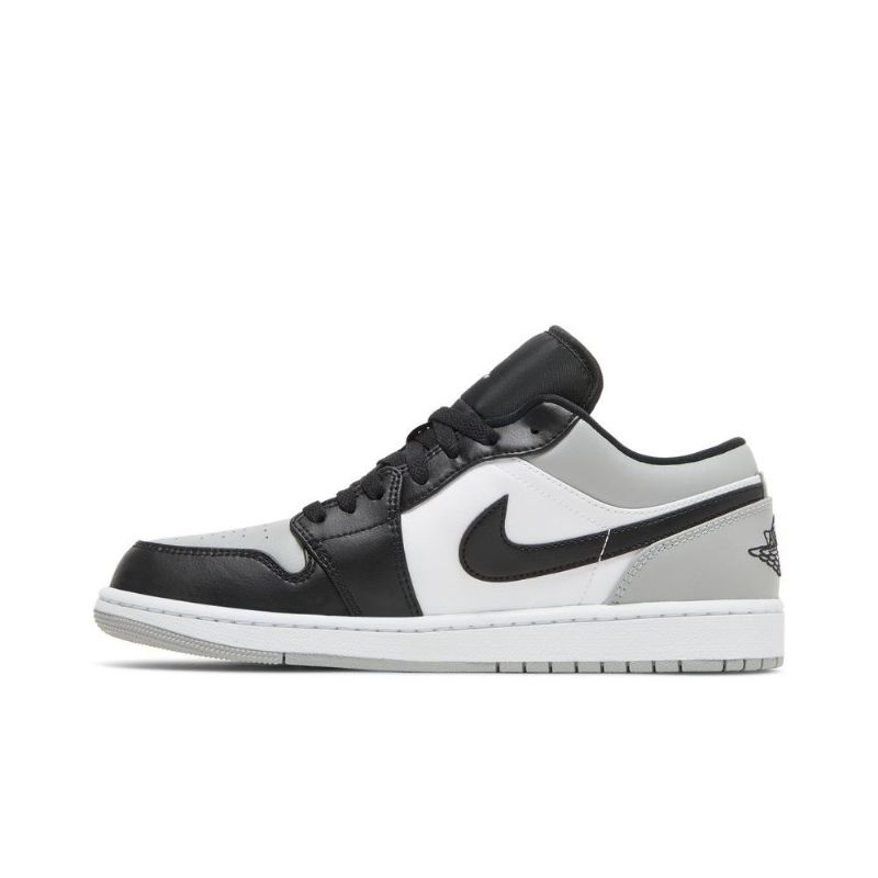 Ανδρικά Παπούτσια Air Jordan 1 Low Γκρί Μαύρος Άσπρο