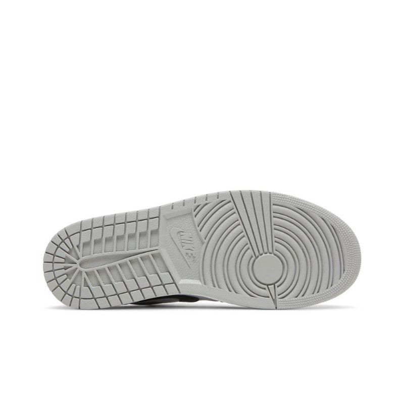 Ανδρικά Παπούτσια Air Jordan 1 Low Γκρί Μαύρος Άσπρο