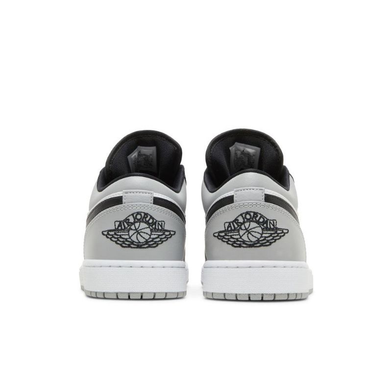 Ανδρικά Παπούτσια Air Jordan 1 Low Γκρί Μαύρος Άσπρο