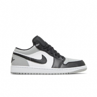 Ανδρικά Παπούτσια Air Jordan 1 Low Γκρί Μαύρος Άσπρο