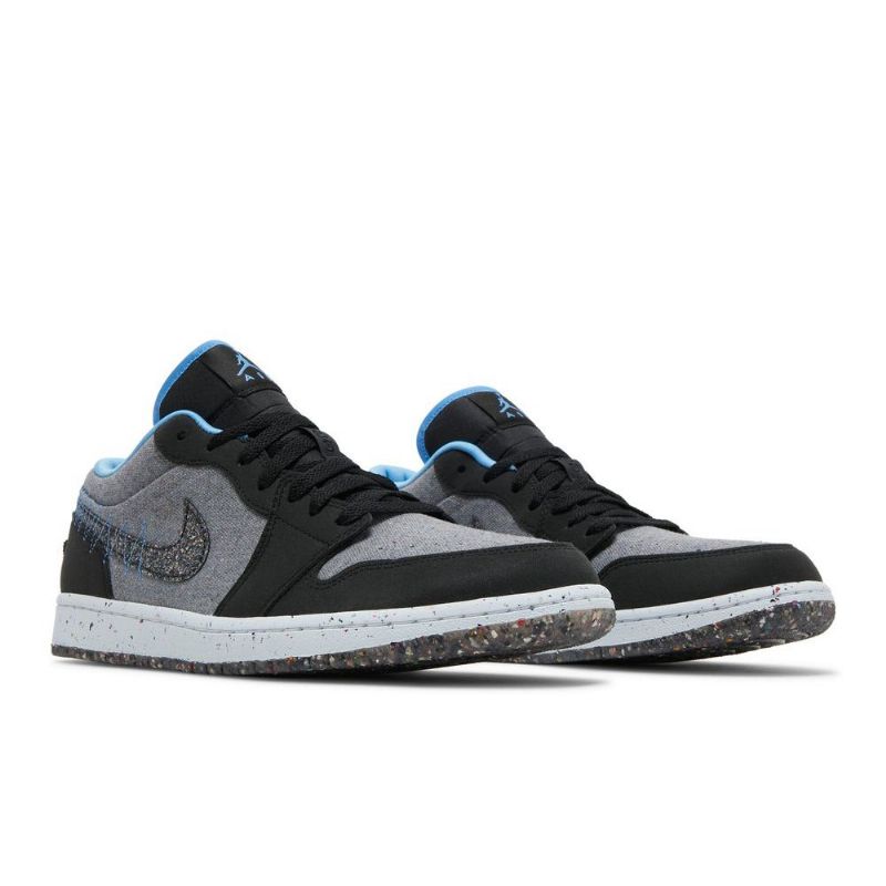 Ανδρικά Παπούτσια Air Jordan 1 Low Γκρί Μαύρος Μπλε