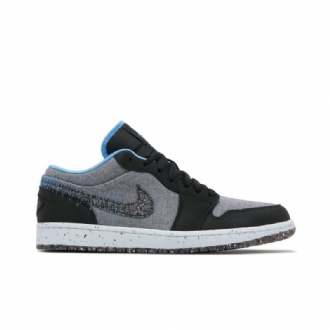 Ανδρικά Παπούτσια Air Jordan 1 Low Γκρί Μαύρος Μπλε