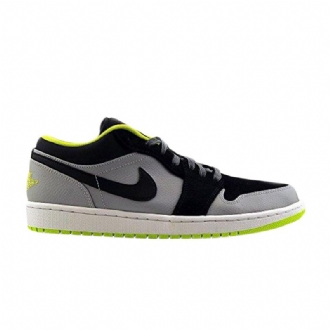 Ανδρικά Παπούτσια Air Jordan 1 Low Γκρί Μαύρος Πράσινος