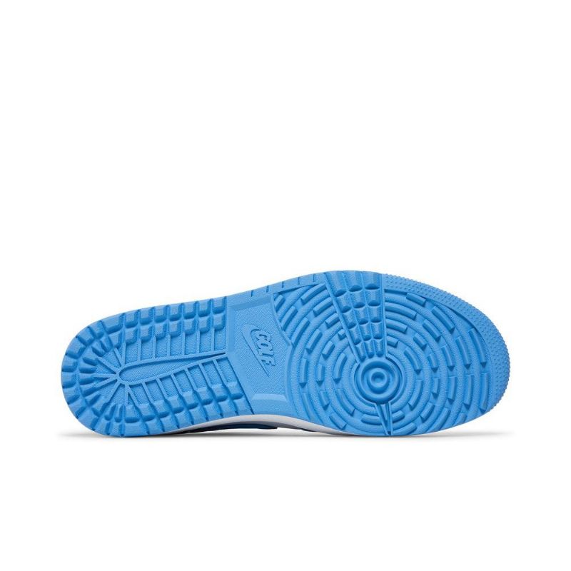 Ανδρικά Παπούτσια Air Jordan 1 Low Golf Άσπρο Μπλε