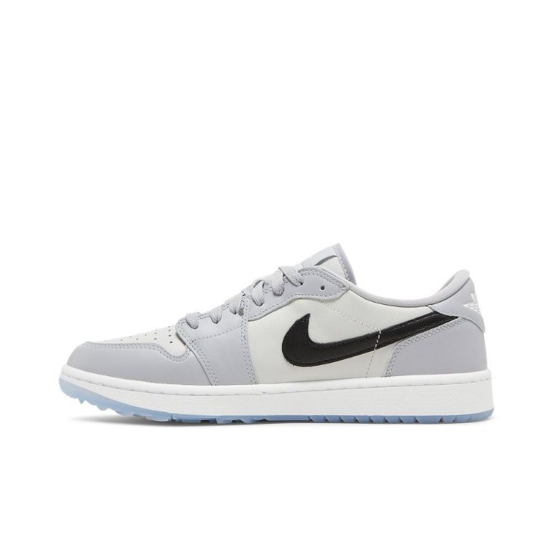 Ανδρικά Παπούτσια Air Jordan 1 Low Golf Γκρι Λευκά Μαύρα