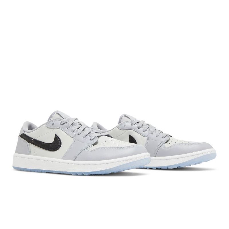 Ανδρικά Παπούτσια Air Jordan 1 Low Golf Γκρι Λευκά Μαύρα