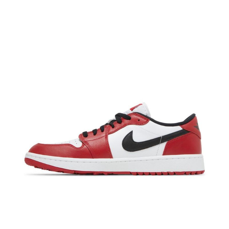 Ανδρικά Παπούτσια Air Jordan 1 Low Golf Κόκκινος Άσπρο Μαύρος