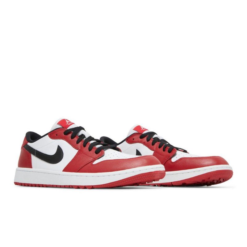 Ανδρικά Παπούτσια Air Jordan 1 Low Golf Κόκκινος Άσπρο Μαύρος
