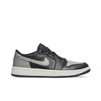 Ανδρικά Παπούτσια Air Jordan 1 Low Golf Μαύρος Γκρί