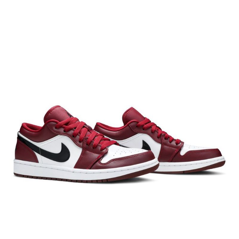 Ανδρικά Παπούτσια Air Jordan 1 Low Κόκκινος Άσπρο Μαύρος