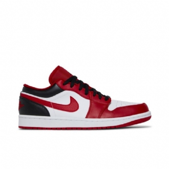 Ανδρικά Παπούτσια Air Jordan 1 Low Κόκκινος Άσπρο Μαύρος