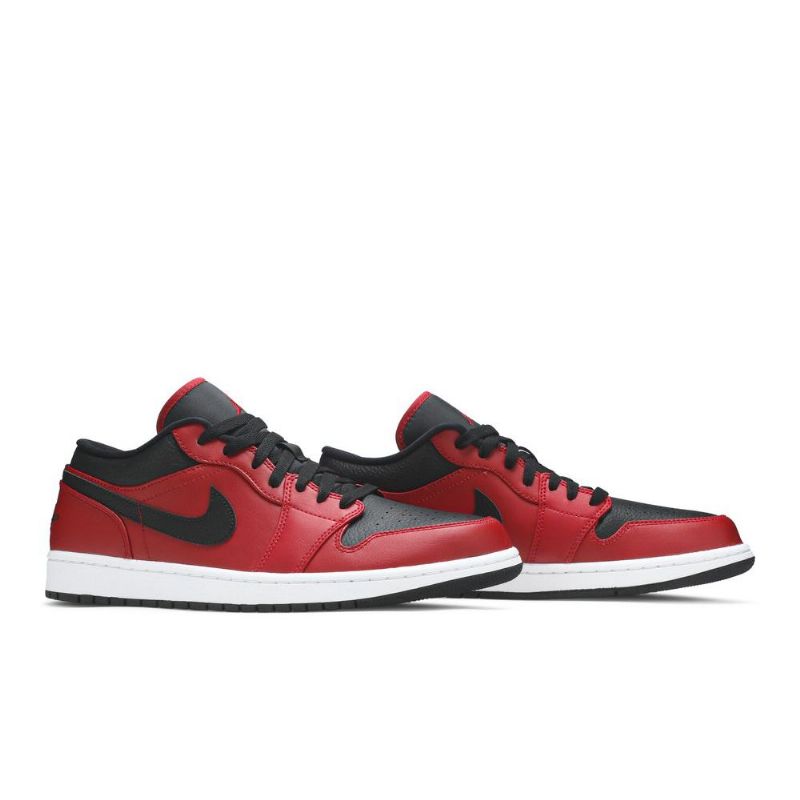 Ανδρικά Παπούτσια Air Jordan 1 Low Κόκκινος Μαύρος Άσπρο