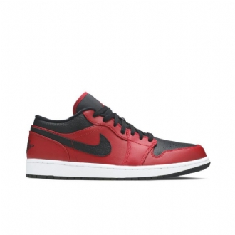 Ανδρικά Παπούτσια Air Jordan 1 Low Κόκκινος Μαύρος Άσπρο