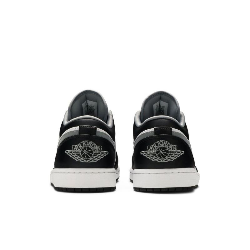 Ανδρικά Παπούτσια Air Jordan 1 Low Μαύρος Άσπρο Γκρί