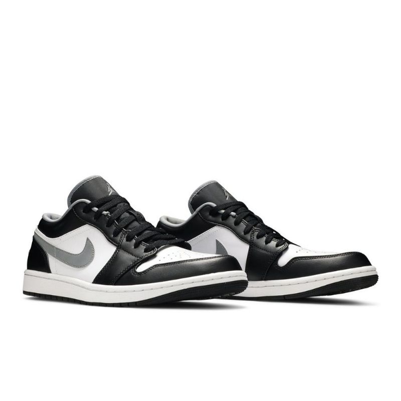 Ανδρικά Παπούτσια Air Jordan 1 Low Μαύρος Άσπρο Γκρί