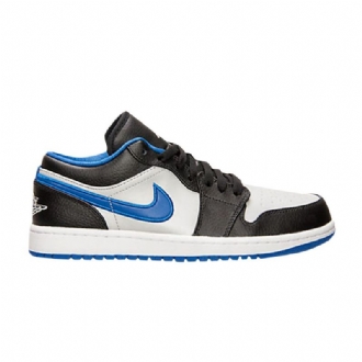 Ανδρικά Παπούτσια Air Jordan 1 Low Μαύρος Άσπρο Μπλε
