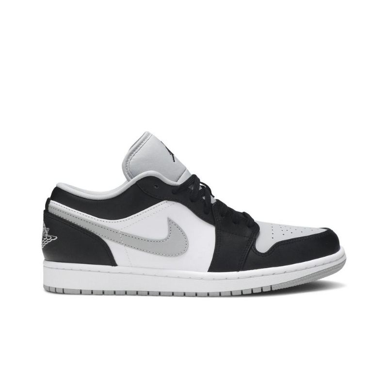 Ανδρικά Παπούτσια Air Jordan 1 Low Μαύρος Γκρί Άσπρο