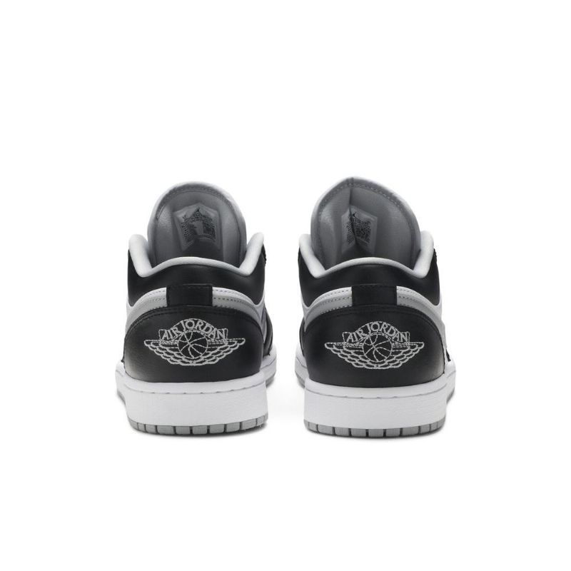 Ανδρικά Παπούτσια Air Jordan 1 Low Μαύρος Γκρί Άσπρο