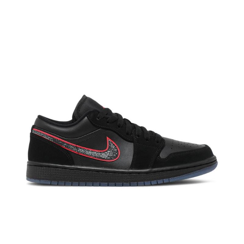 Ανδρικά Παπούτσια Air Jordan 1 Low Μαύρος Κόκκινος