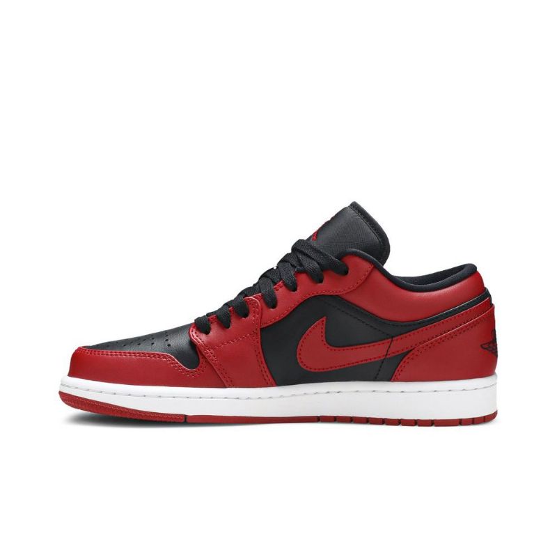 Ανδρικά Παπούτσια Air Jordan 1 Low Μαύρος Κόκκινος