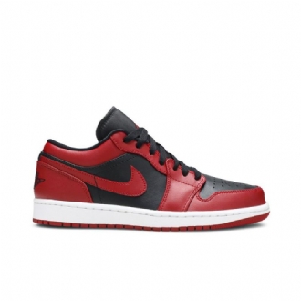 Ανδρικά Παπούτσια Air Jordan 1 Low Μαύρος Κόκκινος
