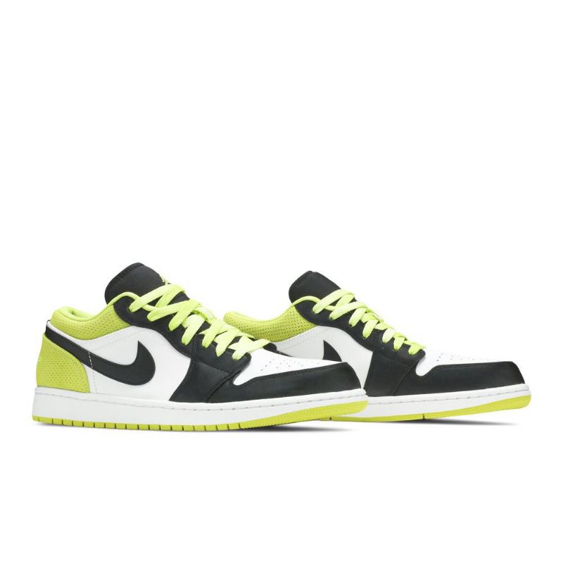 Ανδρικά Παπούτσια Air Jordan 1 Low Μαύρος Πράσινος Άσπρο