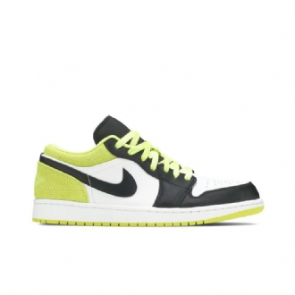Ανδρικά Παπούτσια Air Jordan 1 Low Μαύρος Πράσινος Άσπρο