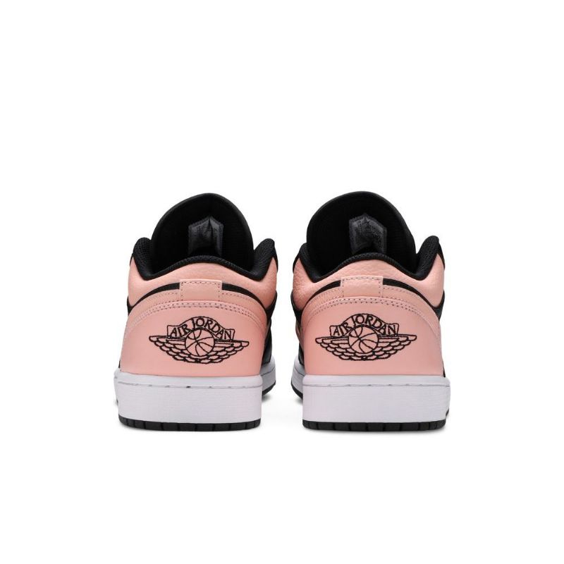 Ανδρικά Παπούτσια Air Jordan 1 Low Μαύρος Ροζ Άσπρο