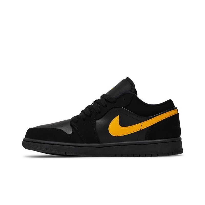 Ανδρικά Παπούτσια Air Jordan 1 Low Μαύρος Χρυσός