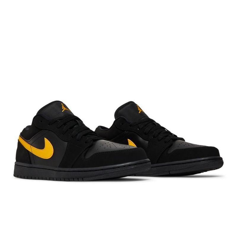 Ανδρικά Παπούτσια Air Jordan 1 Low Μαύρος Χρυσός